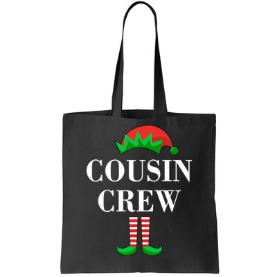 Cousin Crew Elf Family Matching Christmas Tote Bag