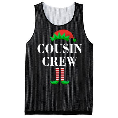 Cousin Crew Elf Family Matching Christmas Mesh Reversible Basketball Jersey Tank