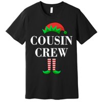 Cousin Crew Elf Family Matching Christmas Premium T-Shirt