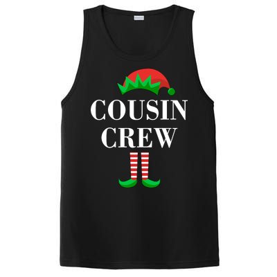 Cousin Crew Elf Family Matching Christmas PosiCharge Competitor Tank