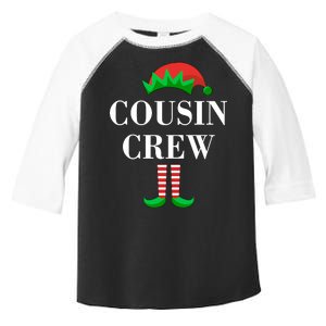 Cousin Crew Elf Family Matching Christmas Toddler Fine Jersey T-Shirt