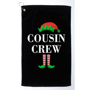 Cousin Crew Elf Family Matching Christmas Platinum Collection Golf Towel