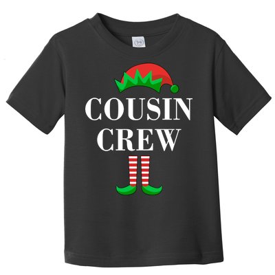 Cousin Crew Elf Family Matching Christmas Toddler T-Shirt