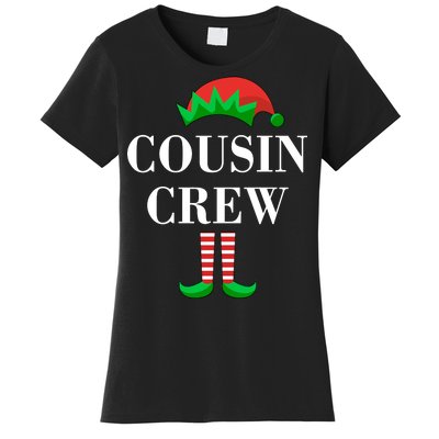 Cousin Crew Elf Family Matching Christmas Women's T-Shirt