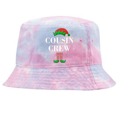 Cousin Crew Elf Family Matching Christmas Tie-Dyed Bucket Hat