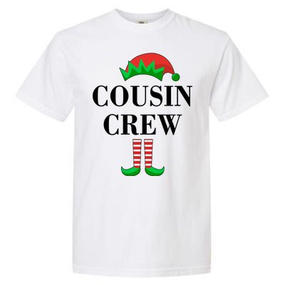 Cousin Crew Elf Family Matching Christmas Garment-Dyed Heavyweight T-Shirt