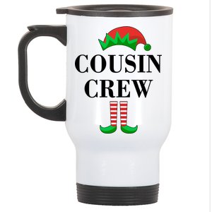 Cousin Crew Elf Family Matching Christmas Stainless Steel Travel Mug