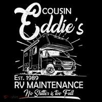 Cousin Eddie's RV Maintenance No Shitter Is Too Full Pom Pom 12in Knit Beanie
