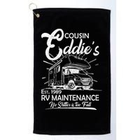 Cousin Eddie's RV Maintenance No Shitter Is Too Full Golf Towel