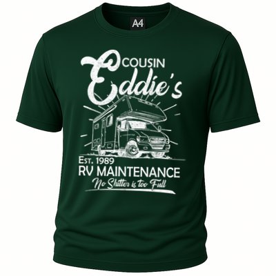 Cousin Eddie's RV Maintenance No Shitter Is Too Full Performance Shirt