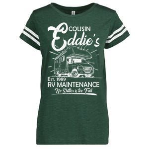 Cousin Eddie's RV Maintenance No Shitter Is Too Full Enza Ladies Jersey Football T-Shirt