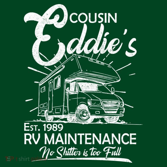 Cousin Eddie's RV Maintenance No Shitter Is Too Full Cooling Performance Long Sleeve Crew