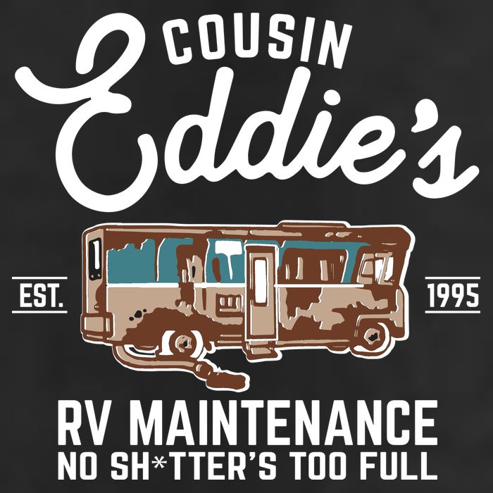 Cousin Eddie's RV Maintenance Shitters Too Full Adult Drive Performance Visor
