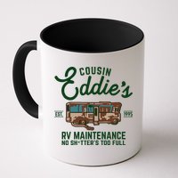 Cousin Eddie's RV Maintenance Shitters Too Full Mug
