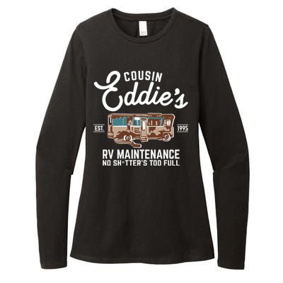 Cousin Eddie's RV Maintenance Shitters Too Full Womens CVC Long Sleeve Shirt