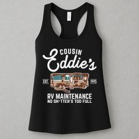 Cousin Eddie's RV Maintenance Shitters Too Full Womens Tank Top