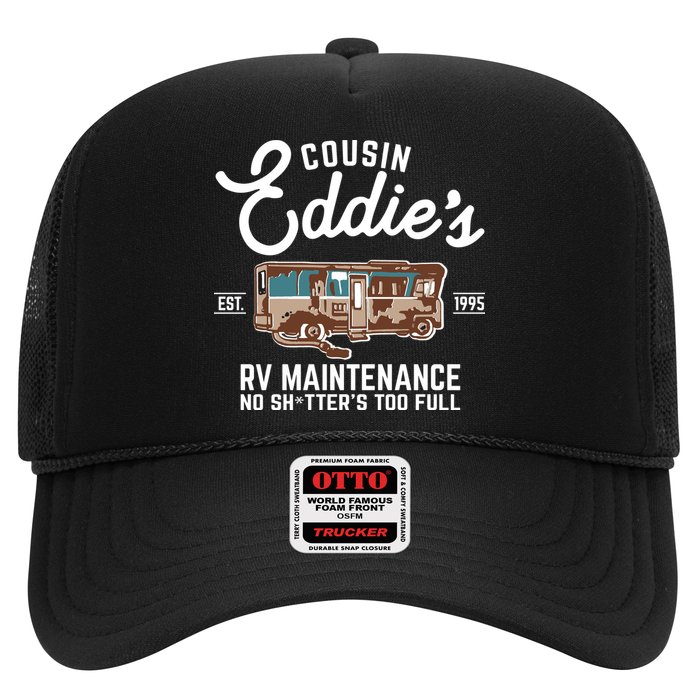 Cousin Eddie's RV Maintenance Shitters Too Full Hat