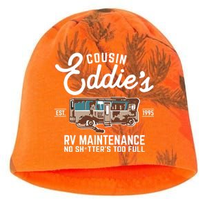 Cousin Eddie's RV Maintenance Shitters Too Full Kati - Camo Knit Beanie