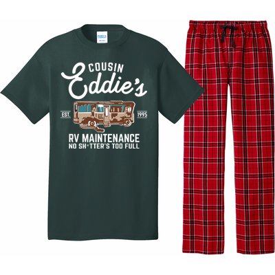 Cousin Eddie's RV Maintenance Shitters Too Full Pajama Set