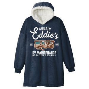 Cousin Eddie's RV Maintenance Shitters Too Full Hooded Wearable Blanket