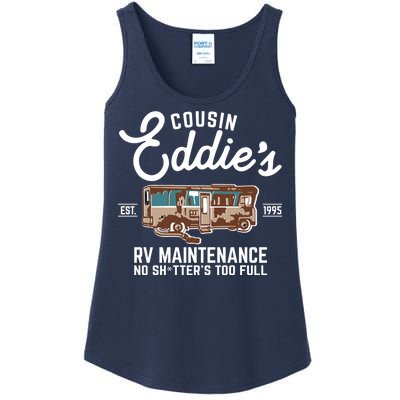 Cousin Eddie's RV Maintenance Shitters Too Full Ladies Essential Tank