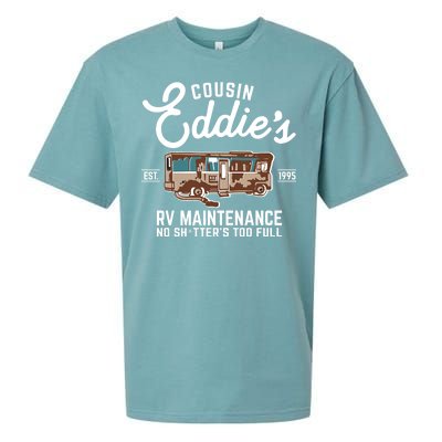 Cousin Eddie's RV Maintenance Shitters Too Full Sueded Cloud Jersey T-Shirt