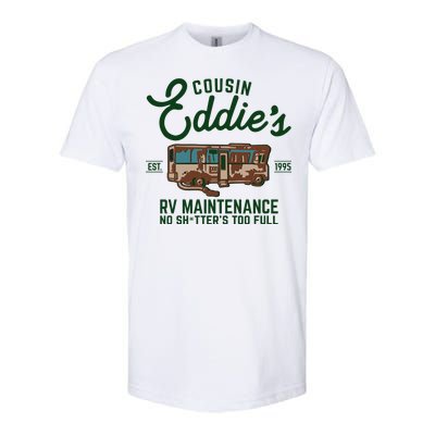 Cousin Eddie's RV Maintenance Shitters Too Full Softstyle® CVC T-Shirt