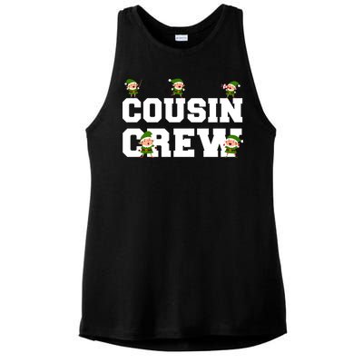 Cousin Elf Crew Ladies PosiCharge Tri-Blend Wicking Tank