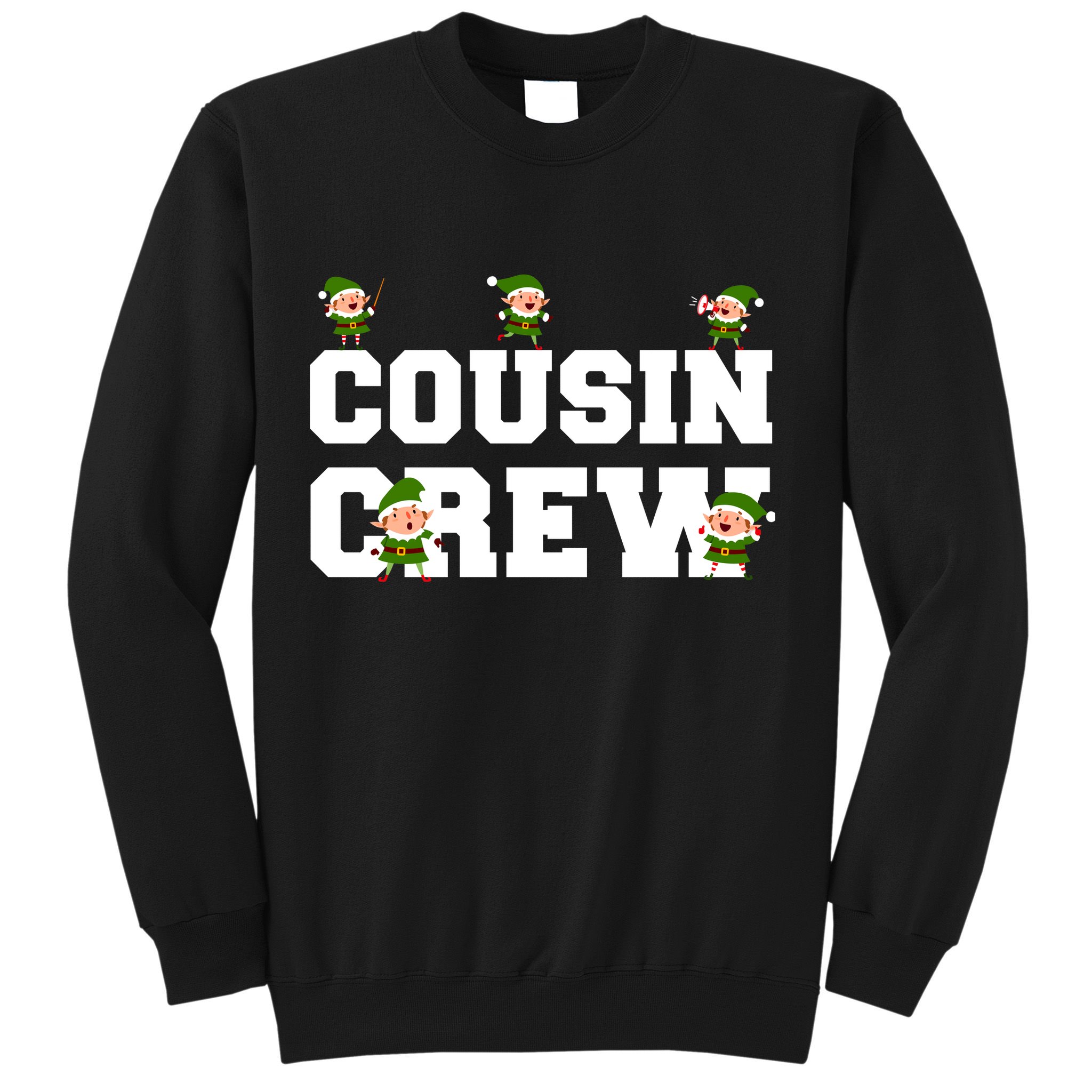 Cousin Elf Crew Sweatshirt