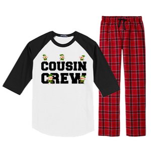 Cousin Elf Crew Raglan Sleeve Pajama Set