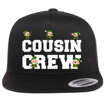 Cousin Elf Crew Flat Bill Trucker Hat