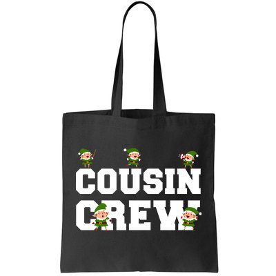 Cousin Elf Crew Tote Bag