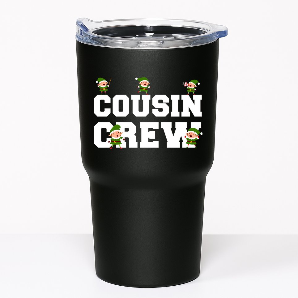 Cousin Elf Crew Tumbler