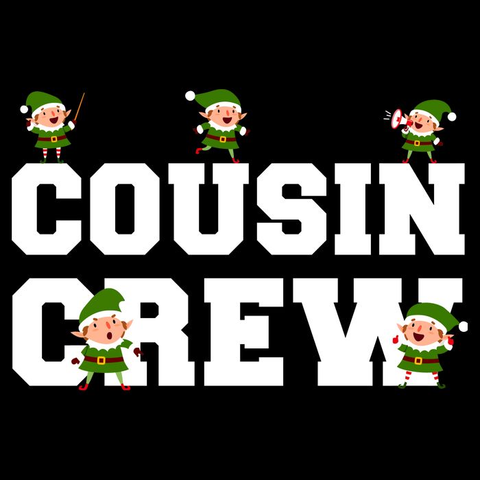 Cousin Elf Crew Youth Performance Sprint T-Shirt