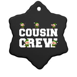 Cousin Elf Crew Ceramic Star Ornament