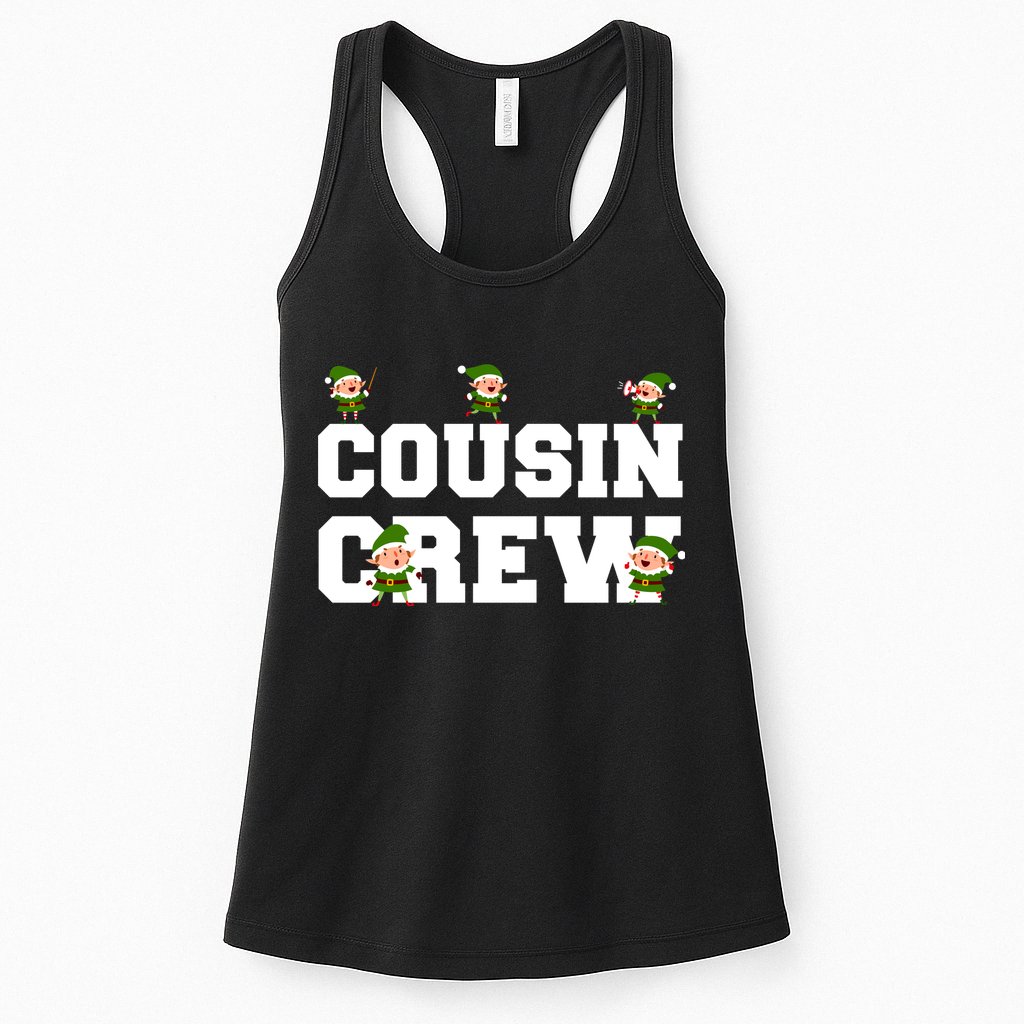 Cousin Elf Crew Womens Tank Top