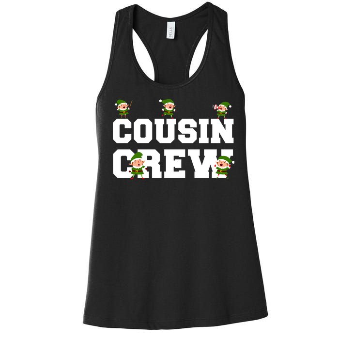 Cousin Elf Crew Women's Racerback Tank