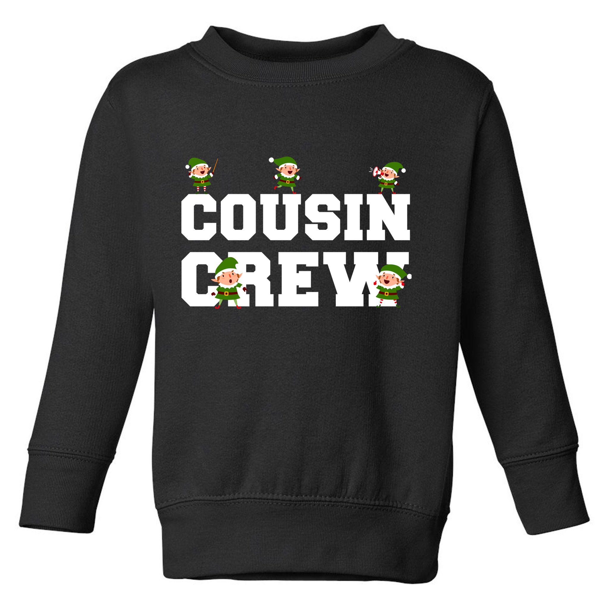Cousin Elf Crew Toddler Sweatshirt