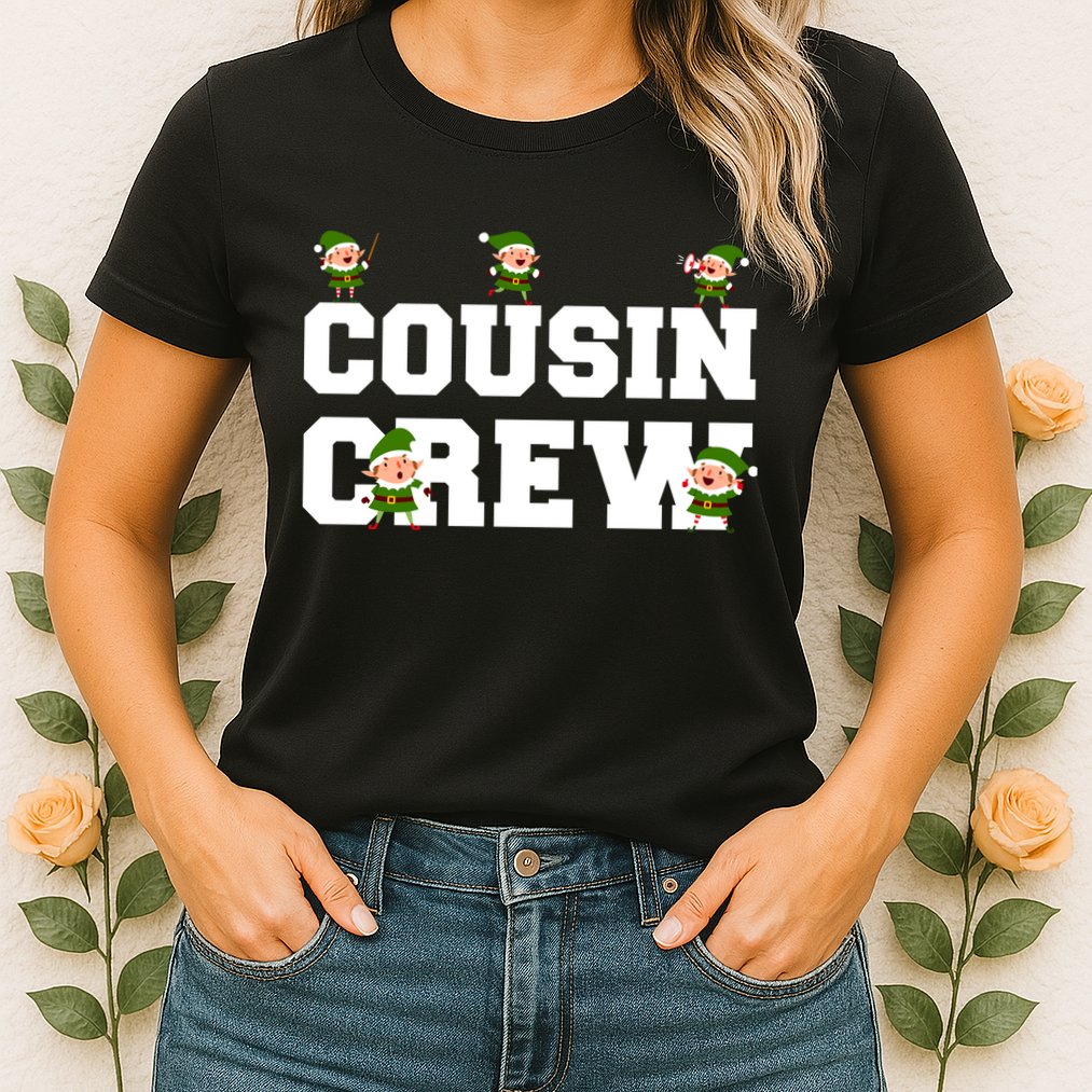Cousin Elf Crew Womens T-Shirt