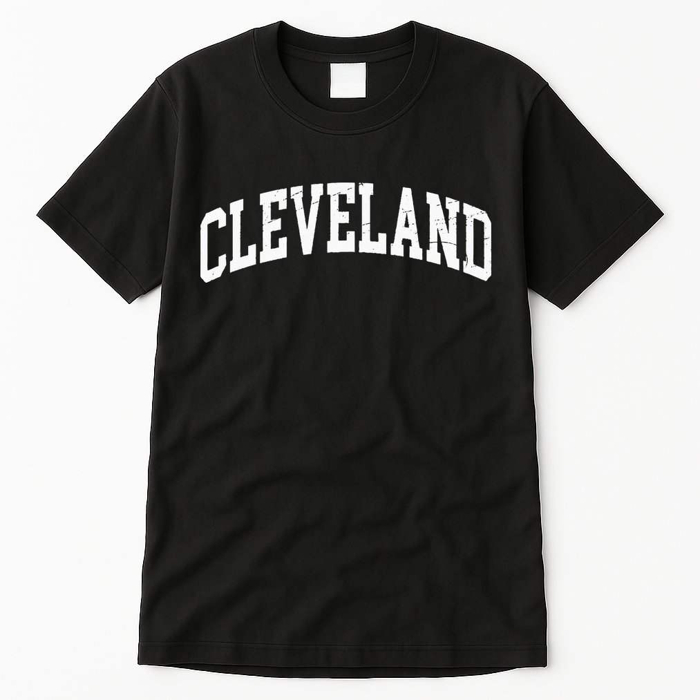Cleveland Ohio Vintage Worn Design Classic Tall T-Shirt