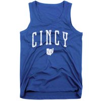 Cincy Ohio Vintage City Gift Tank Top