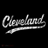Cleveland Oh Vintage Baseball Sports Script T-Shirt