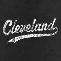 Cleveland Oh Vintage Baseball Sports Script Golf Towel