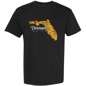 City Of Vernon Florida Fl Merch Souvenir Graphic Garment-Dyed Heavyweight T-Shirt