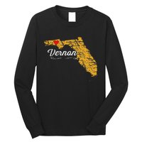 City Of Vernon Florida Fl Merch Souvenir Graphic Long Sleeve Shirt