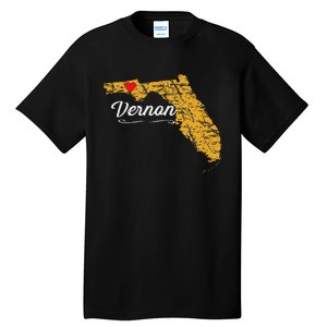 City Of Vernon Florida Fl Merch Souvenir Graphic Tall T-Shirt