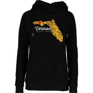 City Of Vernon Florida Fl Merch Souvenir Graphic Womens Funnel Neck Pullover Hood