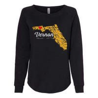 City Of Vernon Florida Fl Merch Souvenir Graphic Womens California Wash Sweatshirt