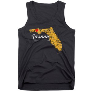 City Of Vernon Florida Fl Merch Souvenir Graphic Tank Top