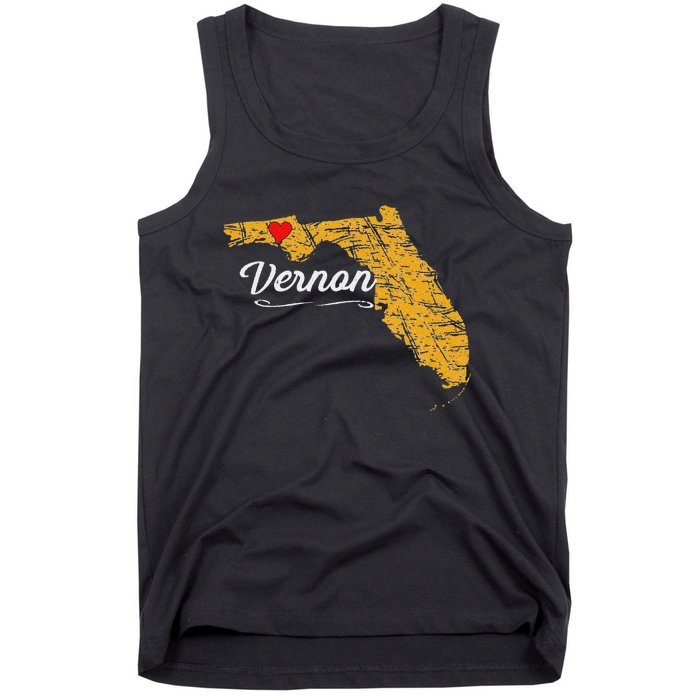 City Of Vernon Florida Fl Merch Souvenir Graphic Tank Top